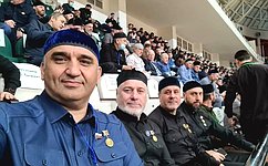 М. Ахмадов принял участие во Всемирном съезде народов Чеченской Республики, состоявшемся в Грозном