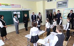 В. Матвиенко посетила социальные и промышленные объекты в Кургане