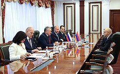 Yury Vorobyov meets with Ambassador of the Republic of Armenia to the Russian Federation Gurgen Arsenyan