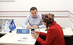 Д. Горицкий провёл личный приём жителей Тюмени