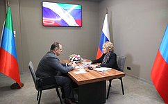 Председатель СФ обсудила с главой Дагестана социально-экономическое развитие Республики, а также поддержку участников СВО, их родных и близких