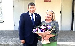 Н. Журавлев посетил Караваевскую среднюю школу Костромского района