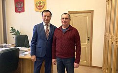 Н. Федоров провел рабочую встречу с руководителем Ассоциации юристов Чувашской Республики