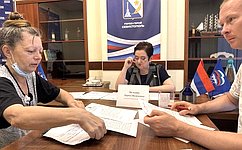 Квартира с долгами и льготы: сенатор РФ Л. Мельник взяла на контроль острые проблемы севастопольцев