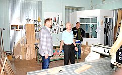 С. Белоусов посетил Алтайский архитектурно-строительный колледж