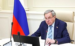 В. Городецкий провел совещание по исполнению постановлений верхней палаты, посвященных развитию регионов РФ