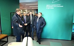 В. Якушев осмотрел строящиеся объекты Межуниверситетского кампуса в Челябинске