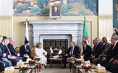 В. Матвиенко: Активизация парламентского диалога способствует углублению стратегического партнёрства России и Алжира