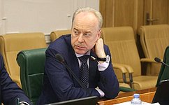 А. Терентьев выступил на совещании, посвященном взаимодействию Совета Федерации с ЦИК РФ по итогам проведения выборов в сентябре 2023 года