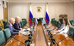 Г. Карасин: Сенаторы РФ настроены на активизацию парламентского взаимодействия с Уругваем