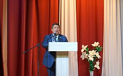 В. Полетаев принял участие в августовском совещании работников образования Усть-Коксинского района