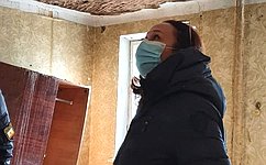И. Петина: В пострадавших от ЧС районах Рязанской области ведется слаженная работа по восстановлению соцобъектов и жилых домов