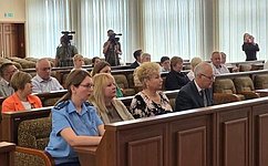 О. Бас приняла участие в публичных слушаниях «Об исполнении бюджета ЛНР за 2025 год»