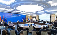 Ю. Воробьев и В. Булавин приняли участие в выездном заседании Совета ПА ОДКБ в Бишкеке