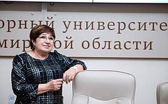 О. Хохлова во Владимирском госуниверситете подвела итоги Года науки и технологий