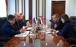 Grigory Karasin meets with Ambassador of Egypt to Russia Nazih el-Nagari