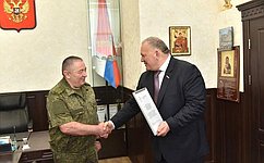 К. Казаноков: Военные медики выполняют огромную по значимости работу, требующую высокого профессионализма