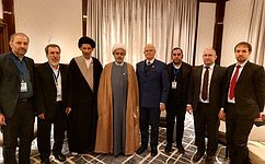Ф. Мухаметшин на полях XVIII Международного мусульманского форума провел рабочие встречи с делегациями Турции и Ирана