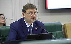 В. Лебедев: Развитию законодательства в сфере охоты и сохранения охотничьих ресурсов в Совете Федерации уделяется особое внимание