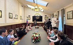 С. Перминов наградил земляков-победителей школы-конкурса «Портрет твоего края