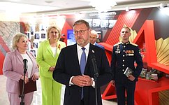 В Совете Федерации открылась выставка «Великие книги Великой Победы. Должен знать каждый»