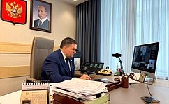 С. Перминов присоединился к региональному ВКС-совещанию с руководителями ОИВ и ОМСУ