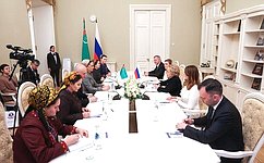 Valentina Matvienko: Russia and Turkmenistan continue to steadily expand cooperation in the economic, cultural and humanitarian spheres