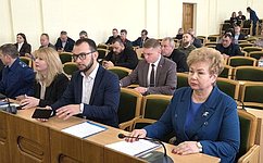 О. Бас приняла участие в пленарном заседании Народного Совета ЛНР