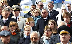 В. Матвиенко приняла участие в мероприятиях, посвященных 77-й годовщине Победы в Великой Отечественной войне