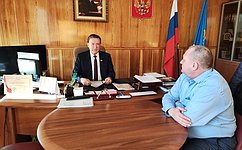 С. Рябухин в ходе рабочей поездки в Ульяновскую область провел прием граждан