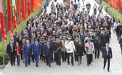 Т. Лебедева приняла участие в мероприятиях, посвященных 70-летию Великой Победы