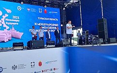 Н. Журавлев выступил на XI Международном молодежном промышленном форуме «Инженеры будущего – 2023»