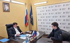 С. Цеков провёл очередной приём граждан в Республике Крым