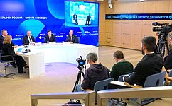 Сенатор РФ Сергей Карякин принял участие в видеомосте Москва — Симферополь «Крым и Россия — вместе навсегда» к 12-й годовщине воссоединения Крыма и Севастополя с Россией