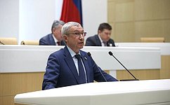 А. Климов представил отчет Временной комиссии СФ по защите госсуверенитета о работе за 2021 год