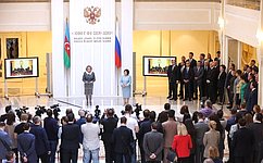 В. Матвиенко: Гейдар Алиев придавал особое значение развитию дружбы между народами России и Азербайджана