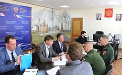 Е. Богомазов проинспектировал состояние военного комиссариата в Вологде