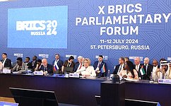 Valentina Matvienko: The growing number of like-minded people and their engagement is key to further strengthening the BRICS countries’ parliamentary interaction