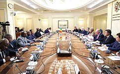 Состоялась встреча Председателя Совета Федерации В. Матвиенко с Президентом Республики Конго Д. Сассу-Нгессо