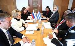 Valentina Matvienko: Russian and Cuban lawmakers maintain constant contact