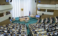 В Совете Федерации состоялось 383-е заседание