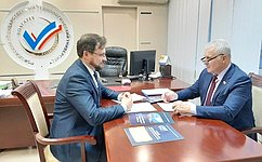 С. Мартынов обсудил создание военно-учебного центра в Поволжском государственном технологическом университете