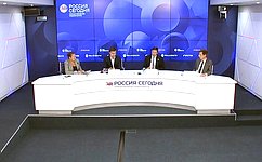 9 октября в Пресс-центре МИА «Россия сегодня» член Комитета СФ по конституционному законодательству и государственному строительству Артем Шейкин провел пресс-конференцию на тему «Телефонное мошенничество: схемы, масштабы и меры противодействия»