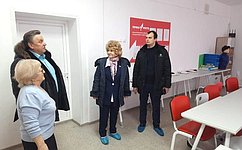 Н. Куликовских посетила муниципальное образование «Монастырщинский район» Смоленской области