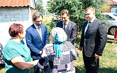 М. Кавджарадзе помог восстановить дом блокадницы из Задонского района Липецкой области