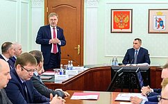 К. Косачев выступил в Правительстве Республики Марий Эл с отчетом о деятельности сенатора за 2025 год