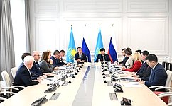 Meeting of the Commission on Cooperation between the Federation Council and the Senate of the Parliament of the Republic of Kazakhstan