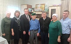 С. Рябухин посетил ветеранов в Мелекесском районе Ульяновской области