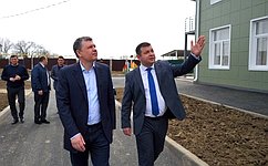 А. Наролин проинспектировал строительство детских садов в Красногвардейском районе Адыгеи