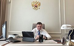 С. Перминов принял участие в аппаратном совещании Ленинградской области